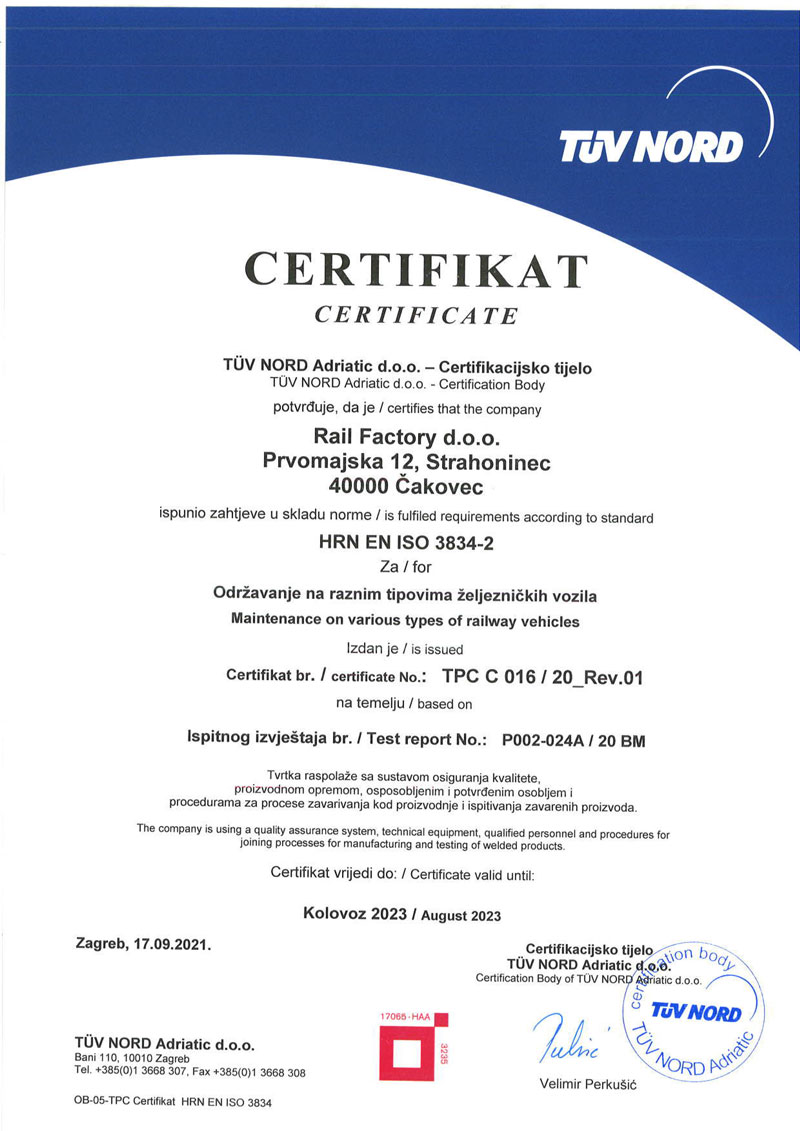 HRN EN ISO 3834-2